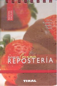 REPOSTERIA FICHAS DE COCINA - 9788499281636 Imagen principal del producto