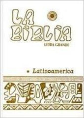 BIBLIA LATINOAMERICA LETRA GRANDE CARTONE BLANCA UÑERO - 9788499452678