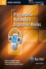 PROGRAMACION MULTIMEDIA DISPOSITIVOS MOVILES GRADO SUPERIOR - 9788499641706