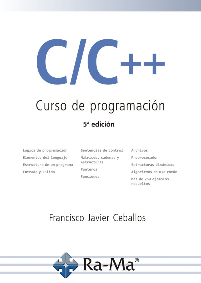 CC CURSO DE PROGRAMACION 5ª EDICION - 9788499648125 Imagen principal del producto