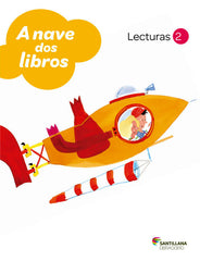 2PRI LECTURAS NAVE DOS LIBROS GALL ED11 | AA,VV, | 9788499720852 (Obradoiro Santillana)