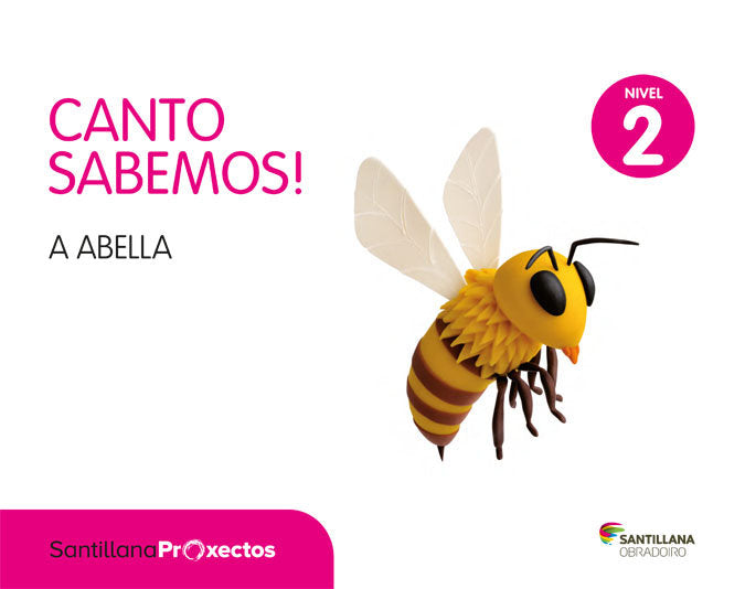 CANTO SABEMOS 2 A ABELLA 4 AÑOS 17 | AA,VV | 9788499720937 (Obradoiro Santillana) Imagen principal del producto