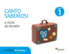 CANTO SABEMOS 1 A VOLTA AO MUNDO 3AÑOS 17 | Varios Autores | 9788499729541 (Obradoiro Santillana)