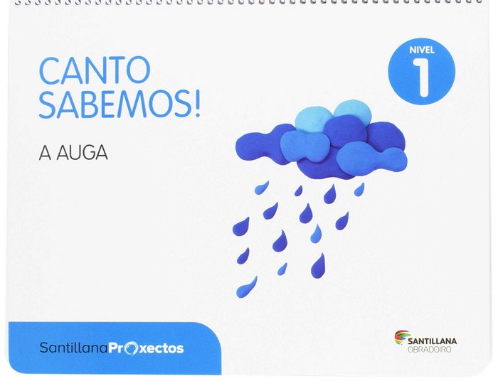 CANTO SABEMOS 1 A AUGA 3AÑOS 17 | Varios Autores | 9788499729565 (Obradoiro Santillana) Imagen principal del producto