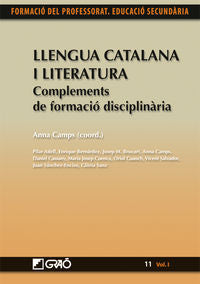 LLENGUA CATALANA I LITERATURA, COMPLEMENTS DE FORMACIO DISCI | CAMPS I MUNDO, ANNA/CASSANY COMAS, DANIE | GRAO | 9788499803616 Imagen principal del producto