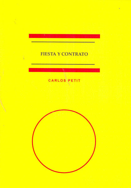 FIESTA Y CONTRATO - 9788499820996 Imagen principal del producto