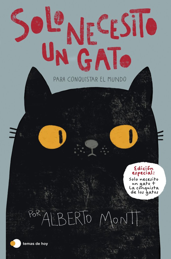 SOLO NECESITO UN GATO PARA CONQUISTAR EL MUNDO - 9788499989785 Imagen principal del producto