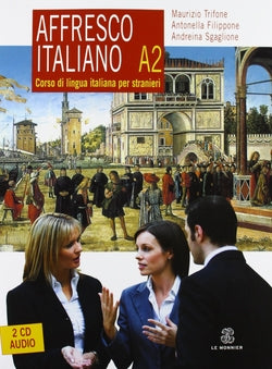 Affresco Italiano A2 + 2 Cd Au | LE MONNIER | 9788800203326