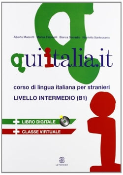 Qui Italia.it B1 + Cd MP3 | LE MONNIER | 9788800805940