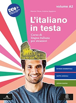 L'italiano In Testa A2 | LE MONNIER | 9788800808385