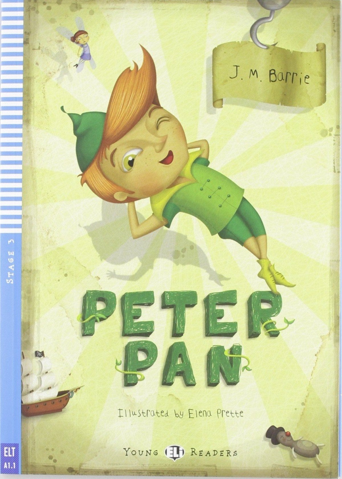 Peter pan +cd a1.1 stage 3 young readers