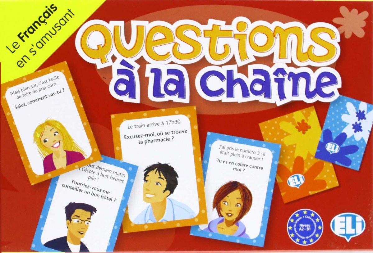 Questions a la chaine.le francais en samusant Imagen principal del producto
