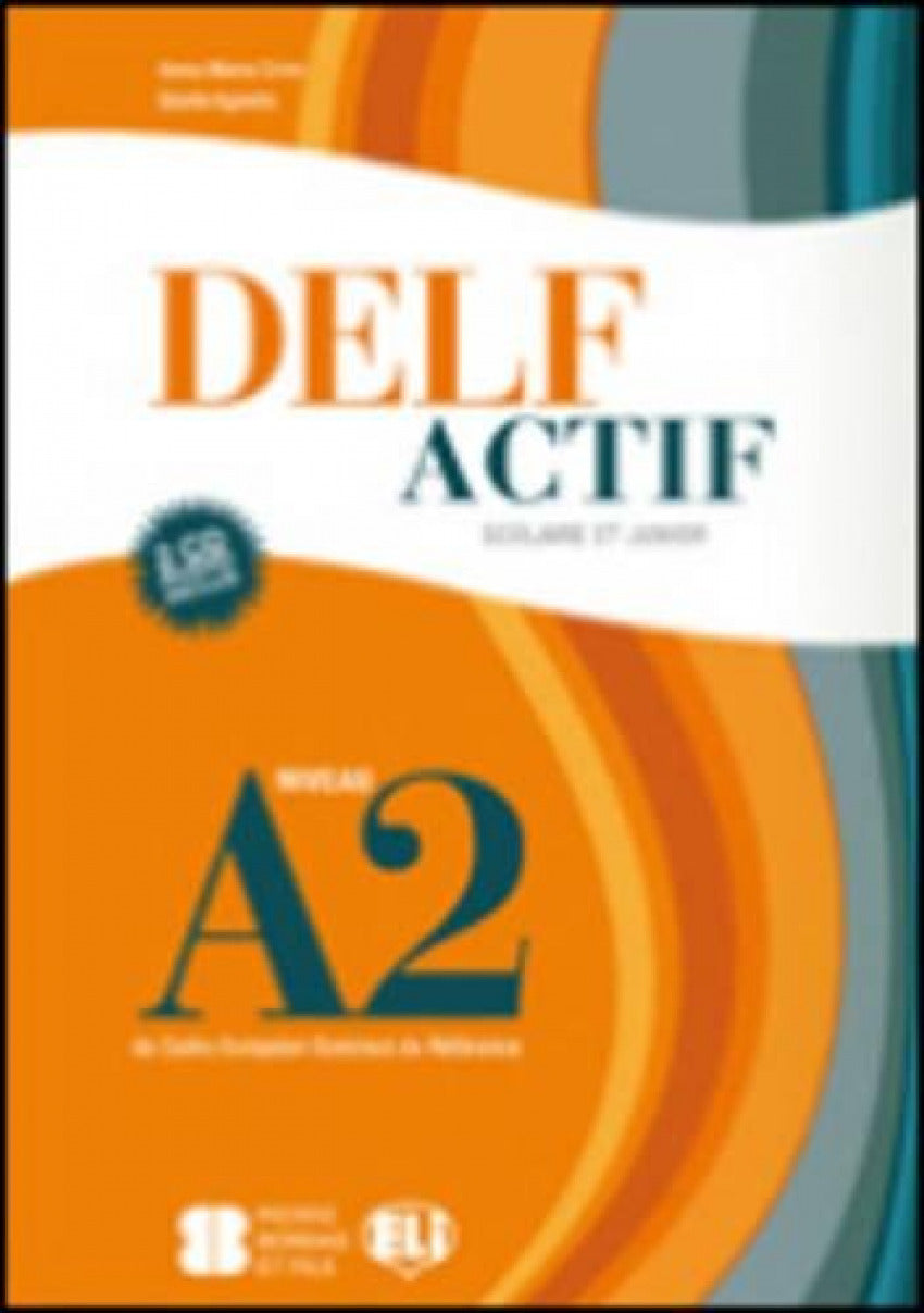 Delf actif a2 book +2cd scolaire et junior Imagen principal del producto