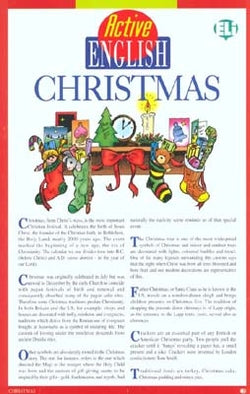 Active English - Christmas. Aa. Vv. ((Eli) European Language Instit) 9788881481903