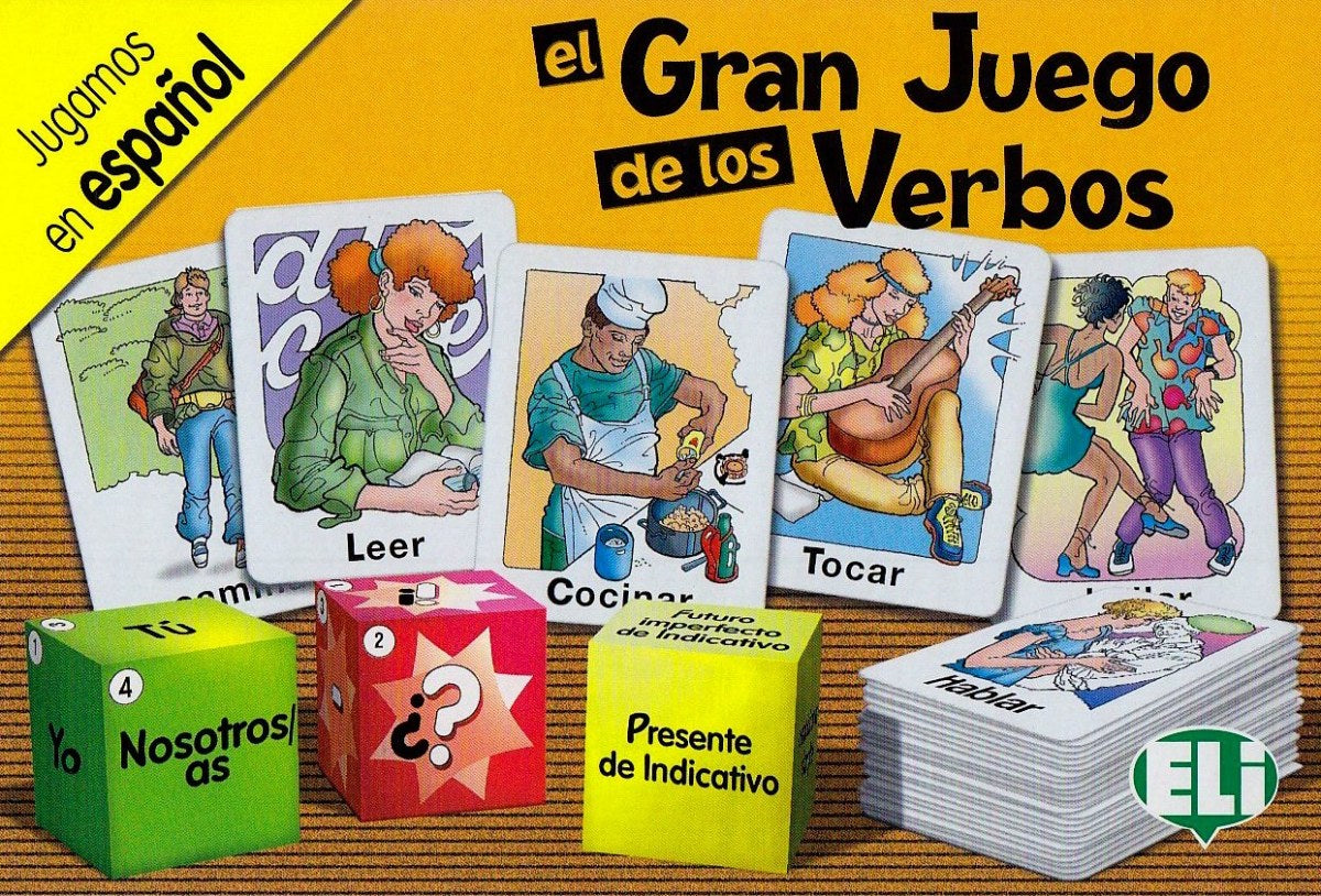 (español).gran juego de los verbos