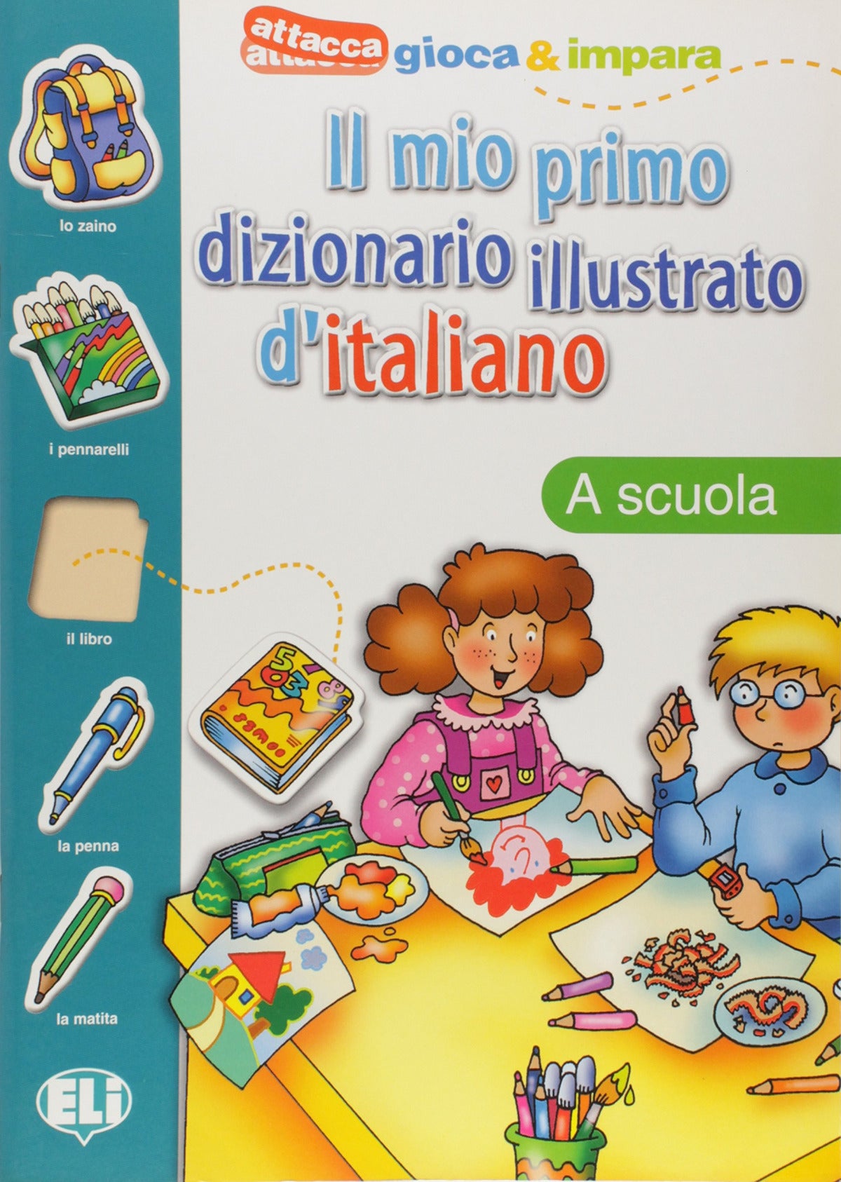 Il mio primo dizionario ilustrato la scuola Imagen principal del producto