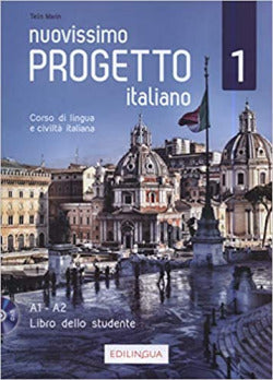 Nouvissimo Progetto Italiano 1 (+Dvd). Aa. Vv. (Edizioni Edilingua) 9788899358501