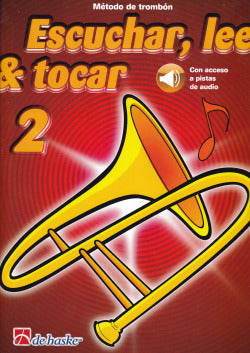 Escuchar Leer y Tocar 2 Trombon con Audio Online (De Haske) - 9789043161602