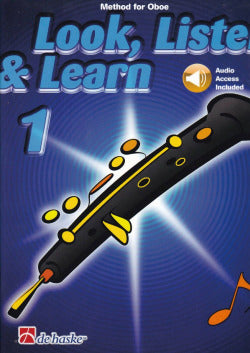 Oboe 1.look, Listen & Learn (+ | DE HASKE | 9789043163699