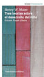 TRES TEORIAS SOBRE EL DESARROLLO DEL NIÑO | MAIER,HENRY W | AMORRORTU EDITORES S,A, | 9789505181599