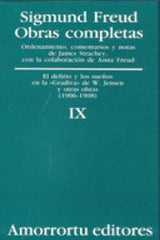DELIRIO Y LOS SUEÑOS EN LA GRADIVA O,C,TOMO 9 | FREUD,SIGMUND | AMORRORTU EDITORES S,A, | 9789505185856