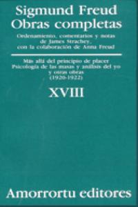 OBRAS COMPLETAS FREUD XVIII MAS ALLA DEL PRINCIPIO DEL PLA - 9789505185948