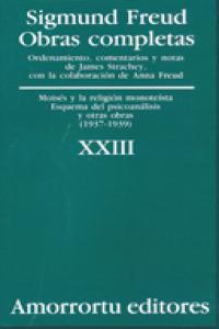 OBRAS COMPLETAS FREUD XXIII MOISES Y LA RELIGION MONOTEIST - 9789505185993 Imagen principal del producto