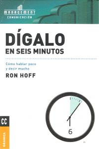 DIGALO EN SEIS MINUTOS - 9789506414832 Imagen principal del producto