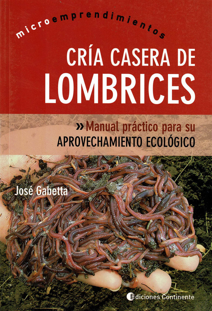 CRIA CASERA DE LOMBRICES - 9789507541056 Imagen principal del producto