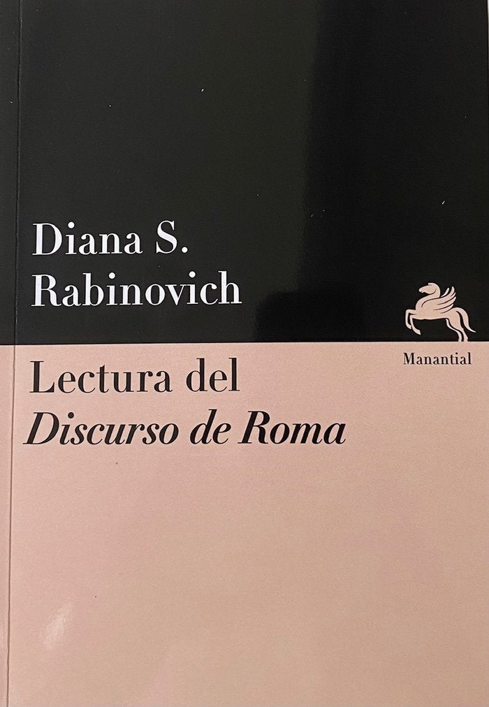 LECTURA DEL DISCURSO DE ROMA - 9789875002869 Imagen principal del producto