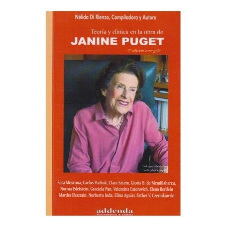 TEORIA Y CLINICA EN LA OBRA DE JANINE PUGET 2ªED | NELIDA DI RIENZO | RICARDO VERGARA EDICIONES ARG | 9789878406879