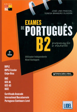 Exames de Portugues B2 (Lidel) - 9789897524059