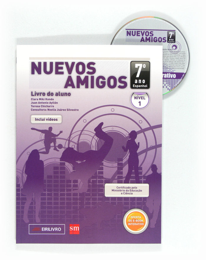 Nuevos Amigos Nivel 1 Livro Do Aluno y CD [portugal] (Sm) - 9789898535078