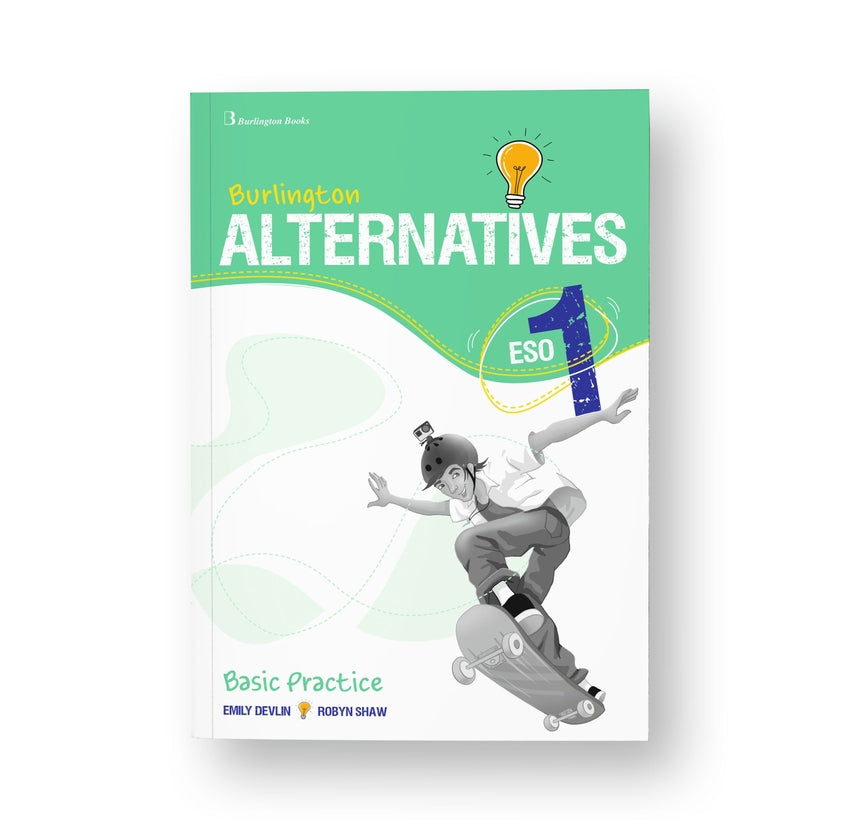 ALTERNATIVES 1oESO WB BASIC PRACTICE(SPAIN)24 | AA,VV | 9789925361618 (Burlington Books) Imagen principal del producto