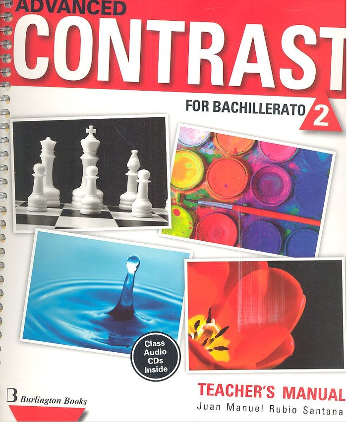 ✅ ADVANCED CONTRAST 2ºNB TEACHERS MANUAL I AA,VV I BURLINGTON BOOKS I 9789963489077 Imagen principal del producto