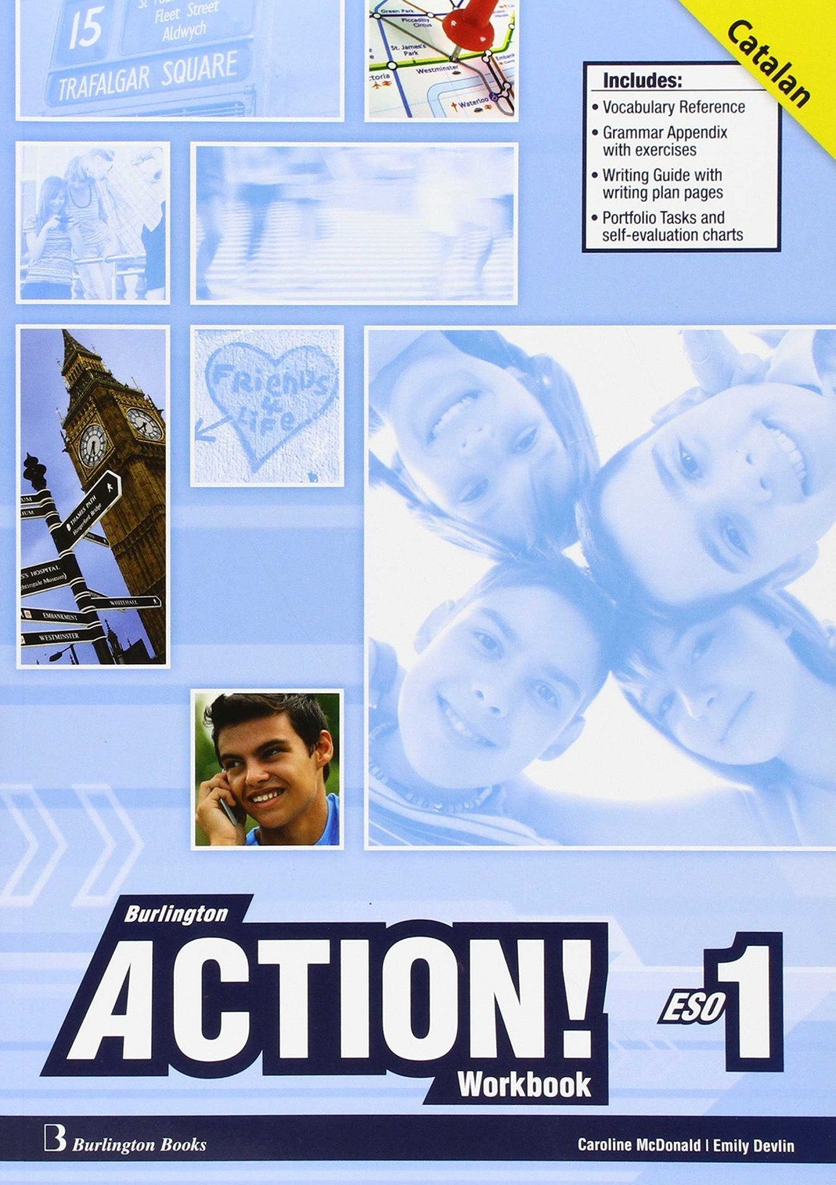 Burlington action 1ºeso workbook Catalán Imagen principal del producto