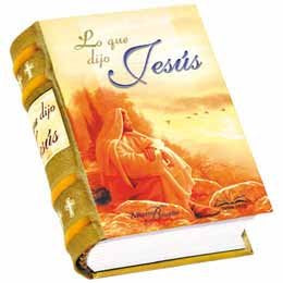 LO QUE DIJO JESUS (LIBRO MINIATURA) | nan | LIBROS PEQUEÑOS DE ESPAÑA | 9789972206917 Imagen principal del producto