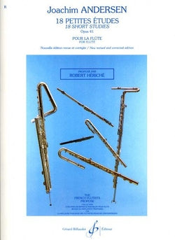 18 Petites Etudes Opus 41 | GERARD BILLAUDO | 9790043036999