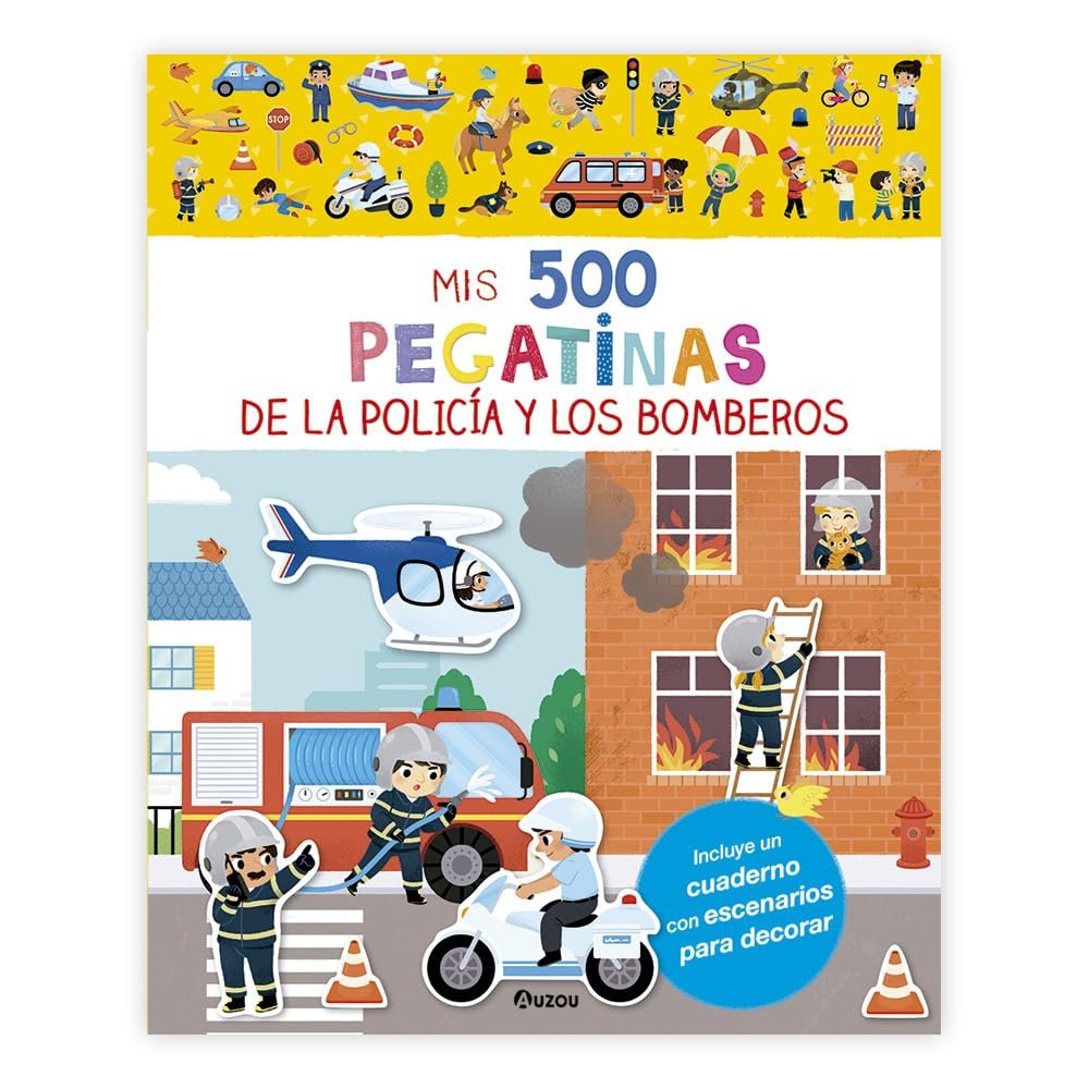 Mis 500 Pegatinas de la Policía y los Bomberos