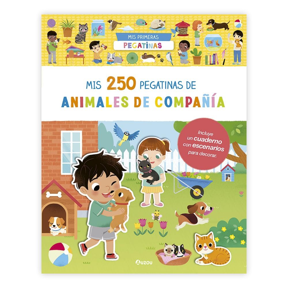 Mis Primeras Pegatinas. Mis 250 Pegatinas de Animales de Compañía Imagen principal del producto