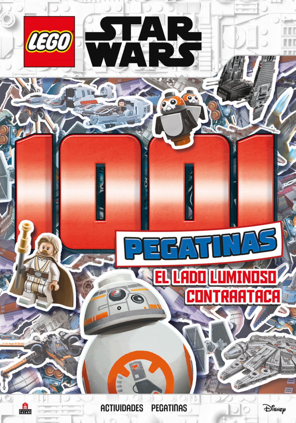 🧒 LEGO« STAR WARS. 1001 PEGATINAS EL LADO LUMINOSO CONTRAATACA - 9791259573216