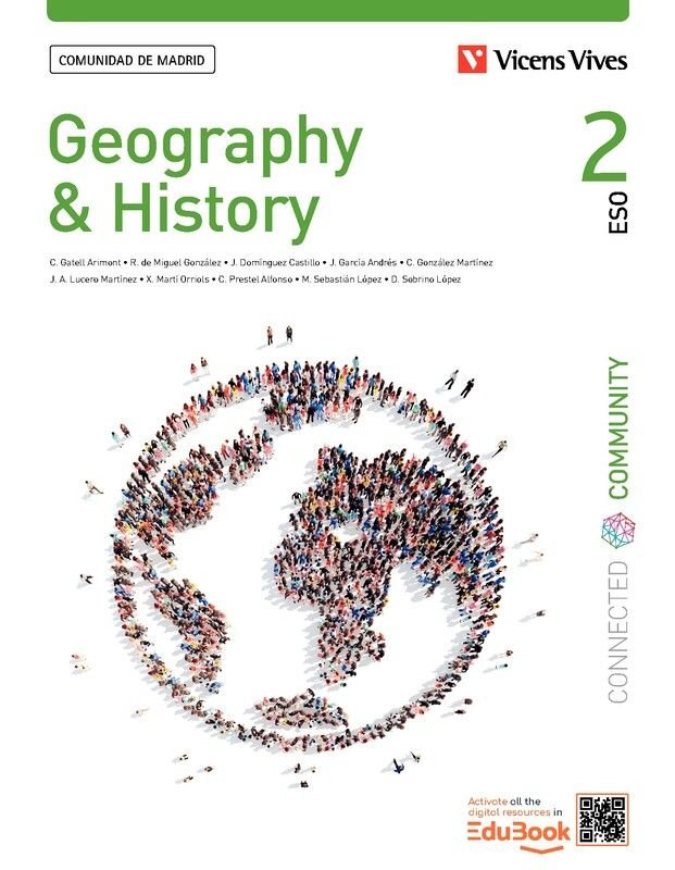 Geography & History 2, Comunidad de Madrid (cc), Nueva Edic (Vicens Vives) - 9791370220556