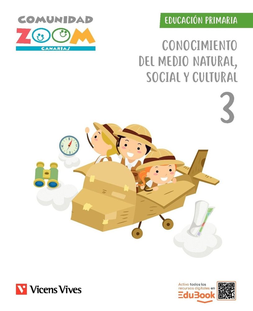 Conocimiento del Medio 3 Natural, Social y Cultural Canaria (Vicens Vives) - 9791370227005