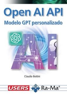 OPEN AI API MODELO GPT PERSONALIZADO - 9791387642037 Imagen principal del producto