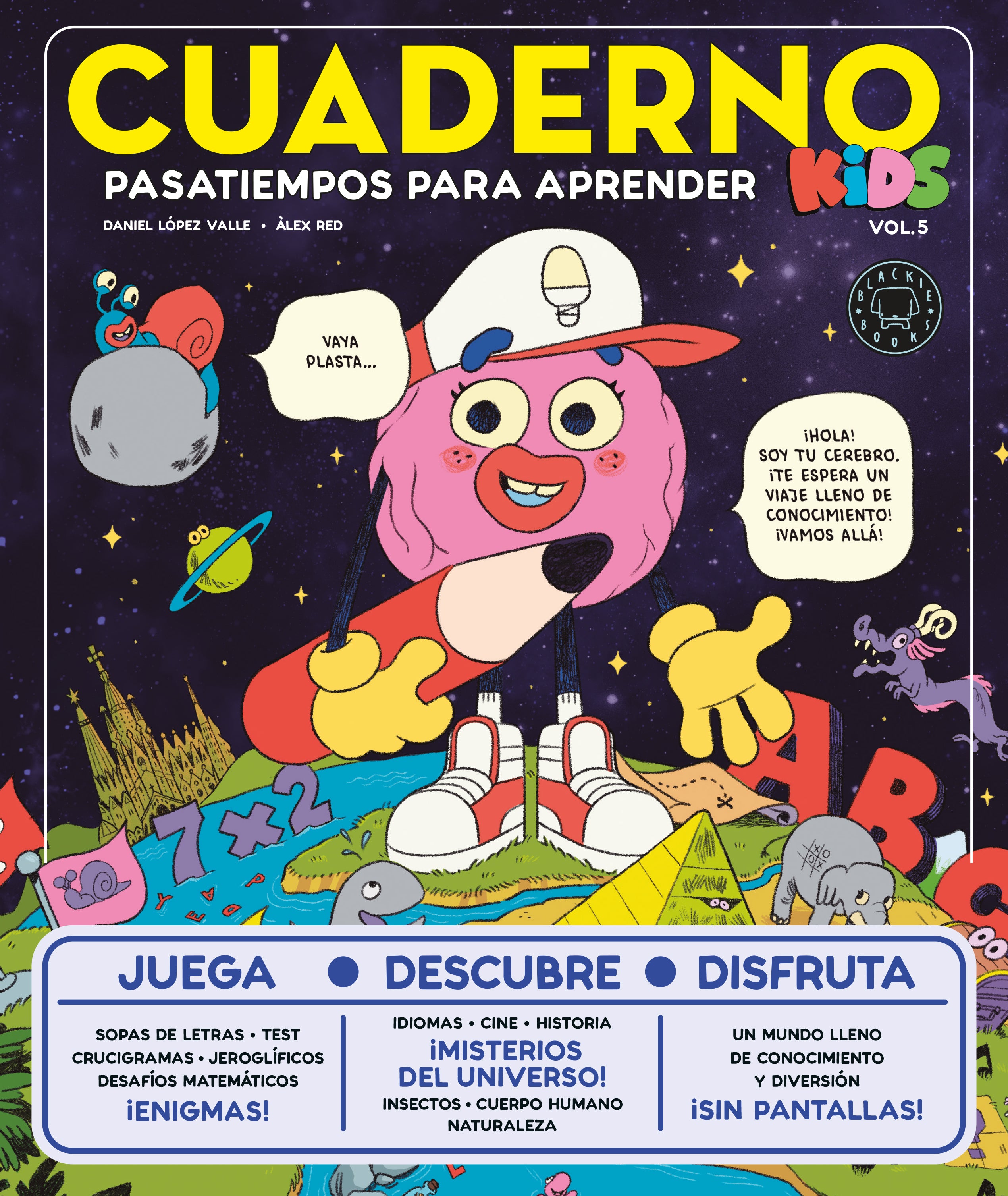 Cuaderno Kids Vol. 5: Pasatiempos para Aprender Imagen principal del producto