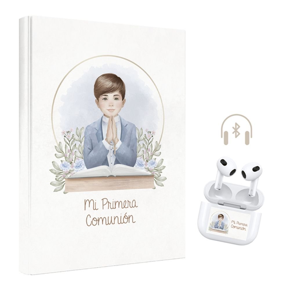 Libro Comunion Niño Orla + Auriculares