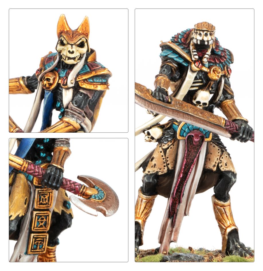 ✅ USHABTI CON RITUAL BLADES Imagen secundaria del producto