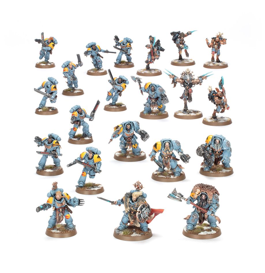 PATRULLA LOBOS ESPACIALES - COMBAT PATROL SPACE WOLVES Imagen secundaria del producto