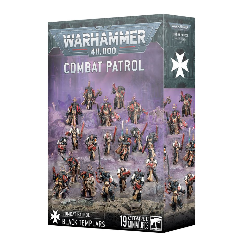 COMBAT PATROL BLACK TEMPLARS | Marines Espaciales | Warhammer 40K