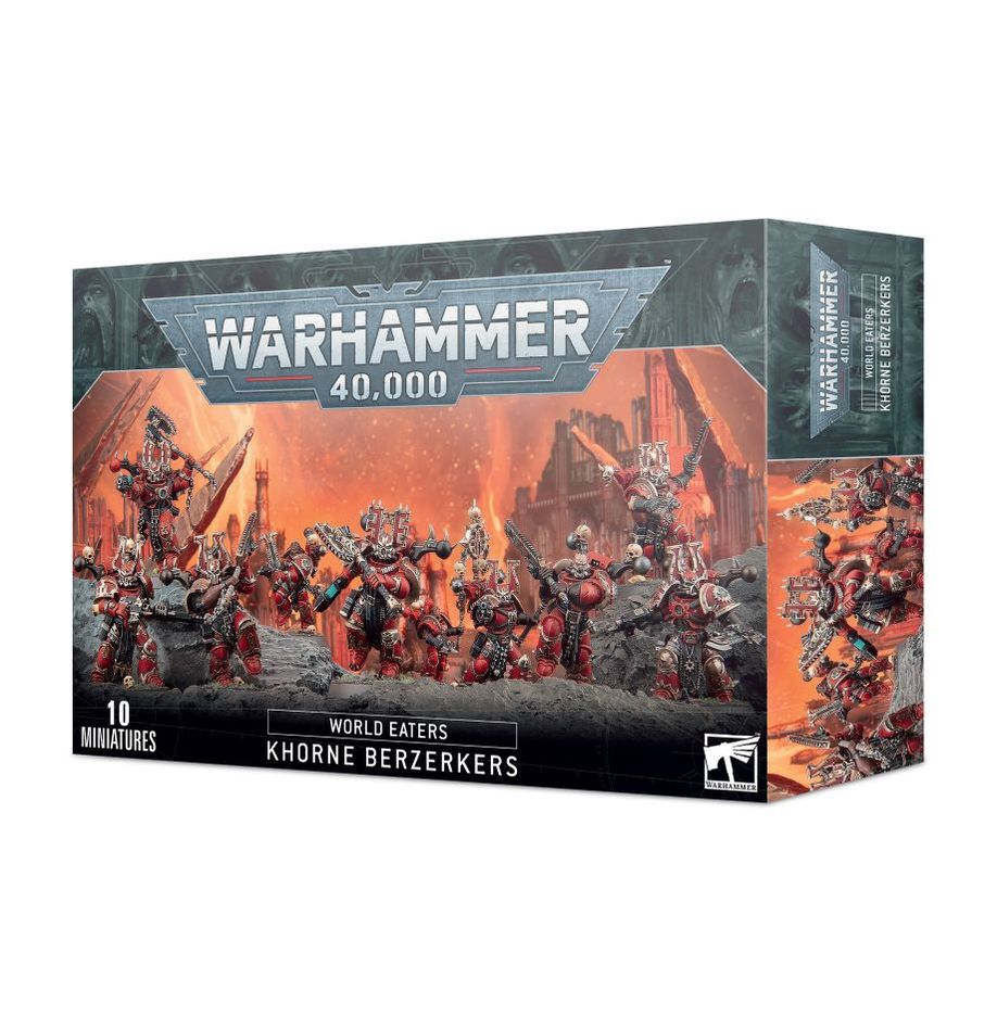 ✅ BERSÉRKERES DE KHORNE - KHORNE BERZERKERS Imagen principal del producto